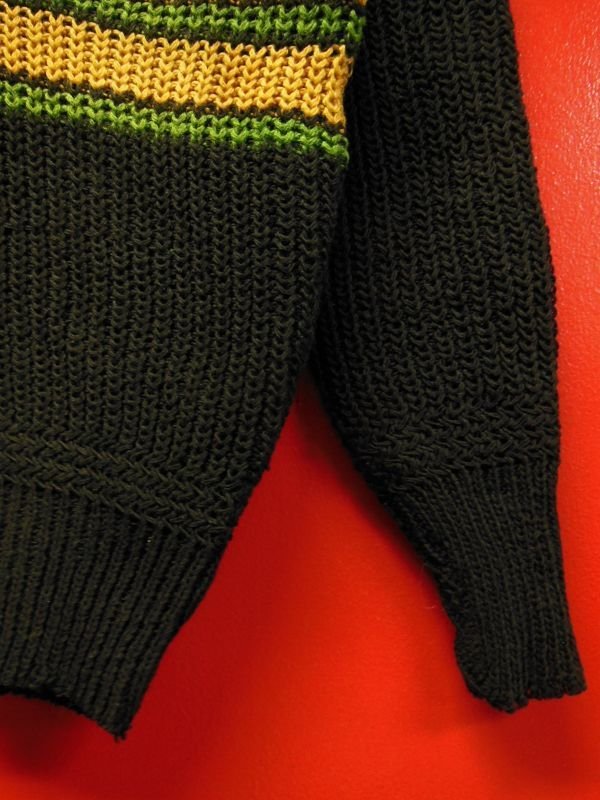 画像3: 1940'S DEADSTOCK SUPER QUALITY BLACK SHAWL COLLAR SWEATER/S