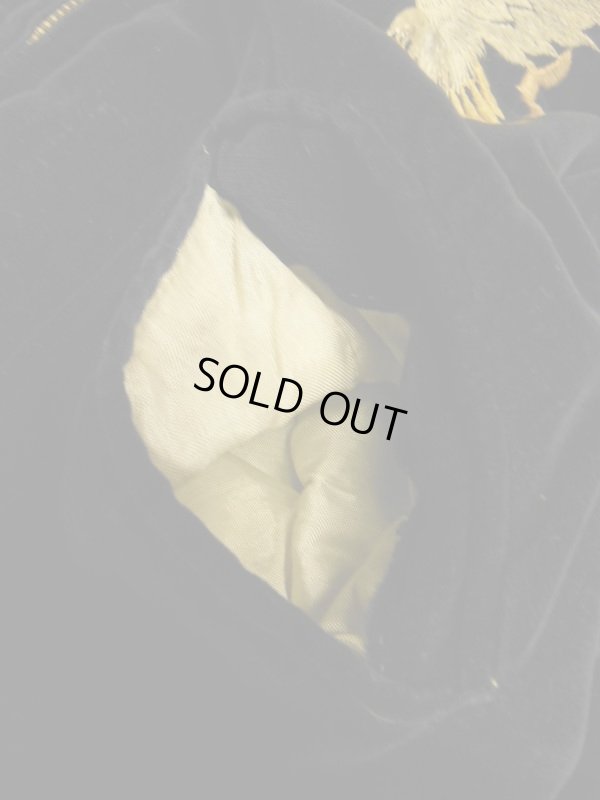 画像7: 1950'S VELVET JAPANESE EMBROIDERED SOUVENIR JACKET　SZ/M