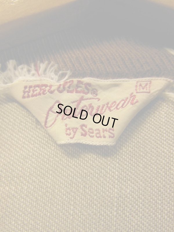 画像3: 1950'S HERCULES BROWN CHAMBRAY DENIM JACKET/MEDIUM  