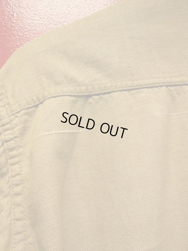 画像10: 1950'S HERCULES BROWN CHAMBRAY DENIM JACKET/MEDIUM  