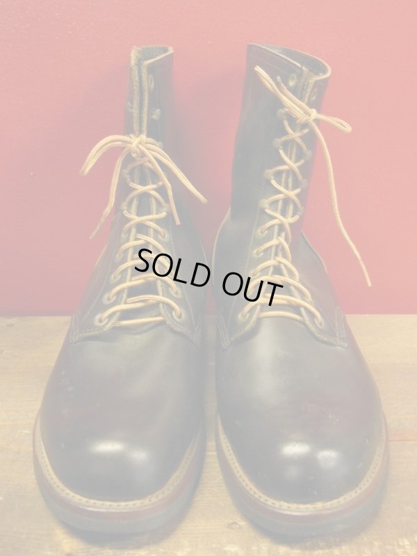 画像8: 1960'S DEAD DUBBLE WEAR WORK LACE UP BOOTS SZ/12EE