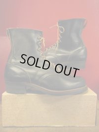 1960'S DEAD DUBBLE WEAR WORK LACE UP BOOTS SZ/12EE