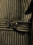 画像11: 1940'S SADDLE STURDY BRAND BLACK STRIPE WOOL WESTERN JACKET/38