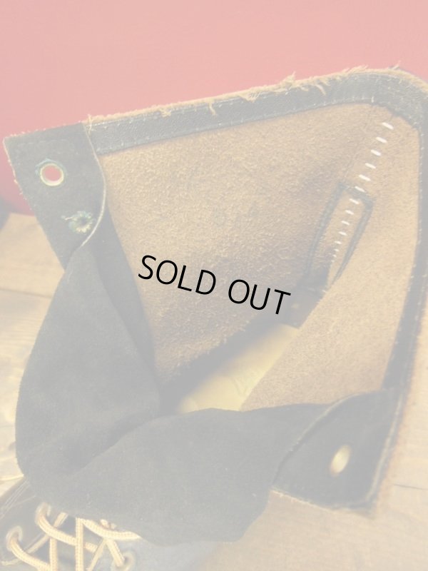 画像12: 1960'S DEAD DUBBLE WEAR WORK LACE UP BOOTS SZ/12EE