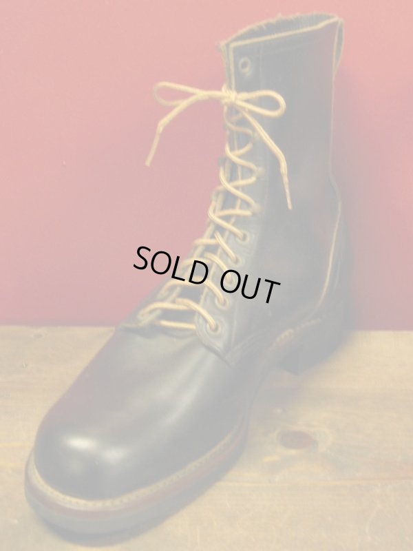 画像15: 1960'S DEAD DUBBLE WEAR WORK LACE UP BOOTS SZ/12EE