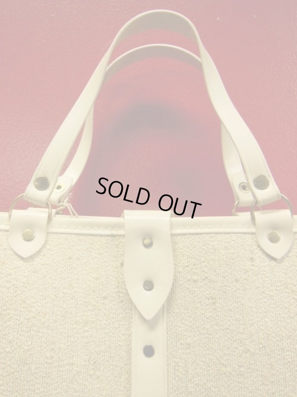 画像5: 1960'S ENID COLLINS STYLE OWL JEWELED BAG/BEIGE