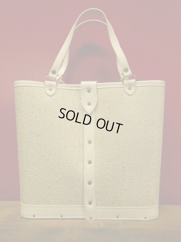 画像4: 1960'S ENID COLLINS STYLE OWL JEWELED BAG/BEIGE