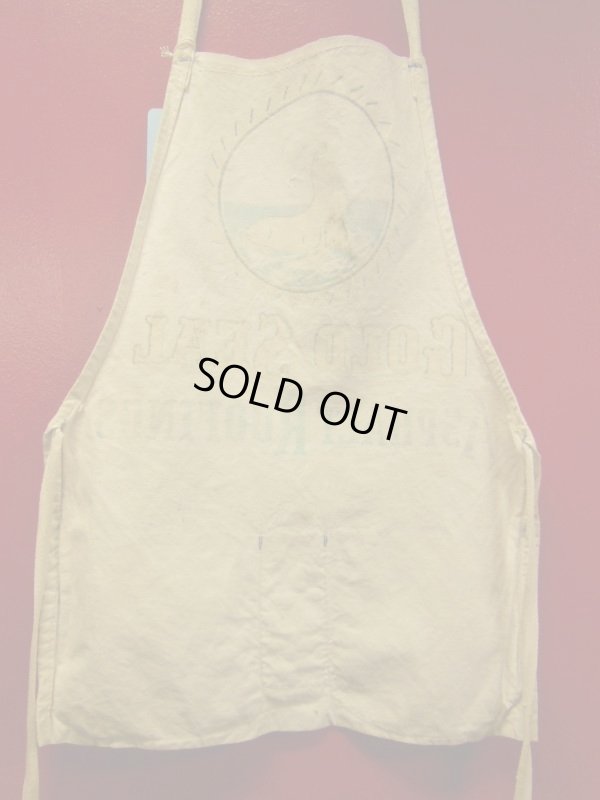 画像7: VINTAGE COLD SEAL/MICHIGAN LUMBER CO, WORK APRON/ワーク 生成 エプロン