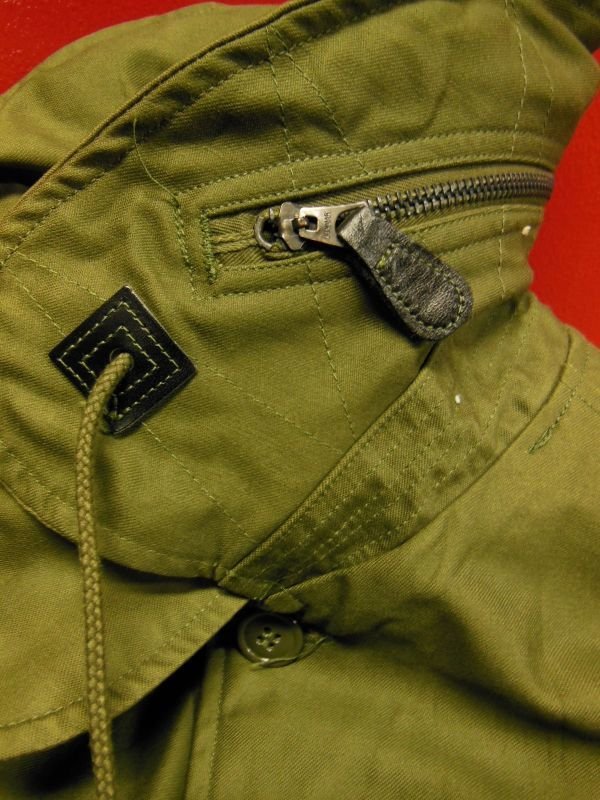 画像16: 1962'S USAF FIELD JACKET/ MAN'S, COTTON, WIND RESISTANT, SATEEN, OG 107/MED REG
