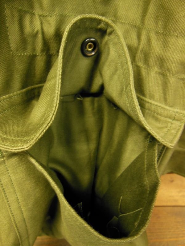 画像13: 1962'S USAF FIELD JACKET/ MAN'S, COTTON, WIND RESISTANT, SATEEN, OG 107/MED REG