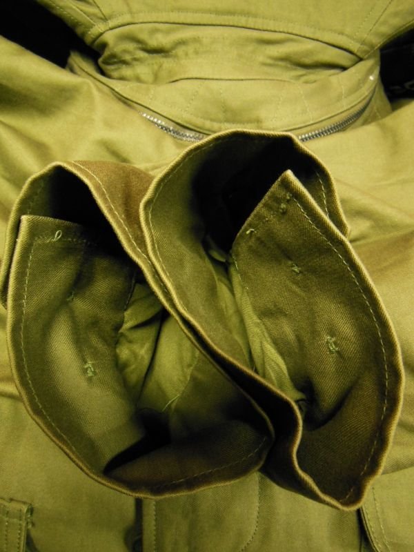 画像20: 1962'S USAF FIELD JACKET/ MAN'S, COTTON, WIND RESISTANT, SATEEN, OG 107/MED REG