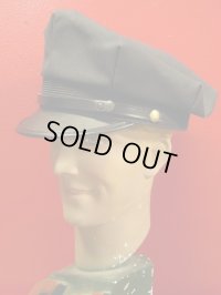 The Groovin High 1950’S VINTAGE MORTORCYCLE CAP A162/BLACK