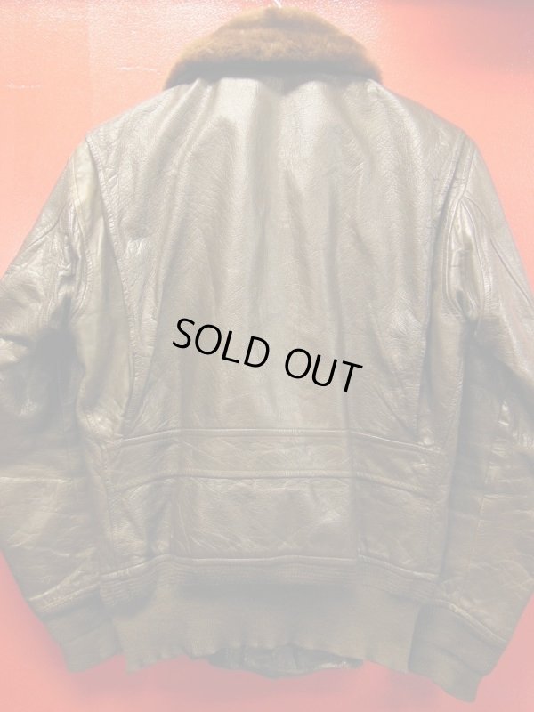 画像5: 1961'S IRVIN B FOSTER & SONS SPORTSWEAR USN G-1 JACKET MIL-J-7823A(AER) SZ/38