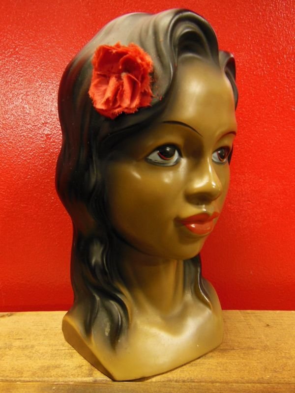 画像3: 1950'S HAWAIIAN HEAD ビンテージ ハワイアン フラヘッド  5