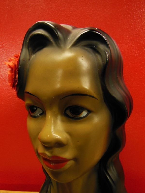 画像12: 1950'S HAWAIIAN HEAD ビンテージ ハワイアン フラヘッド  5