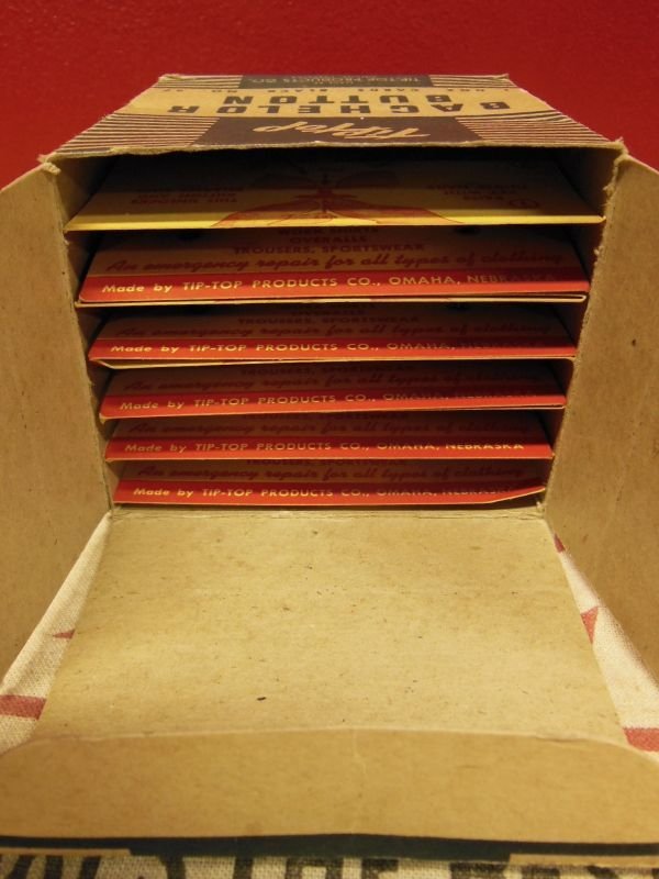 画像8: 1940'S〜 NOS TIP TOP BACHELOR DETACHABLE BUTTONS ON CARD ビンテージ 交換等ボタン　 