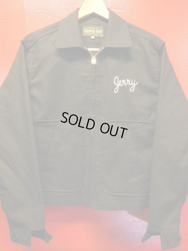 画像7: The Groovin High Vintage Style Car Club RI-RODS Jacket Black