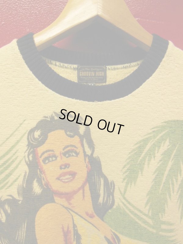 画像3: The GROOVIN HIGH Vintage Style Short Summer Knit A172 BK 入荷