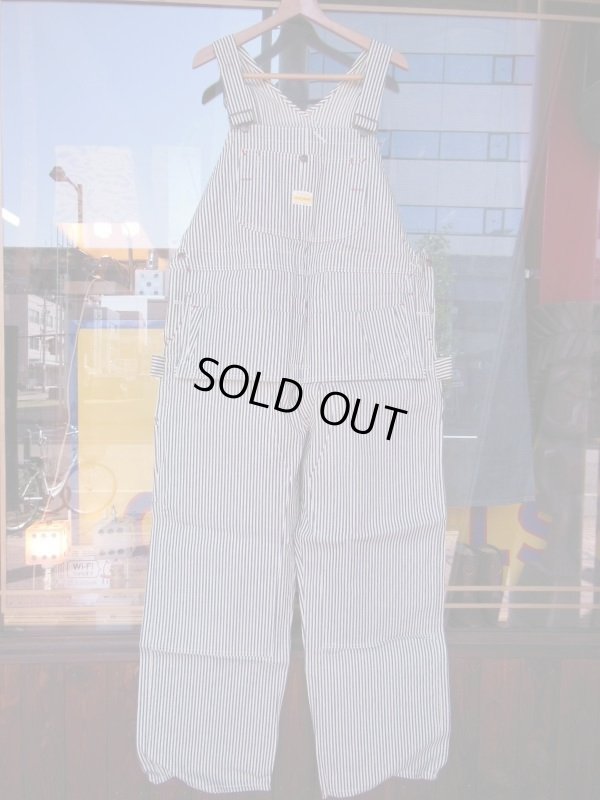 画像13: 1950'S DEADSTOCK PAYDAY EXTRA STRIPE CARPENTERS OVERALLS SZ/44X30