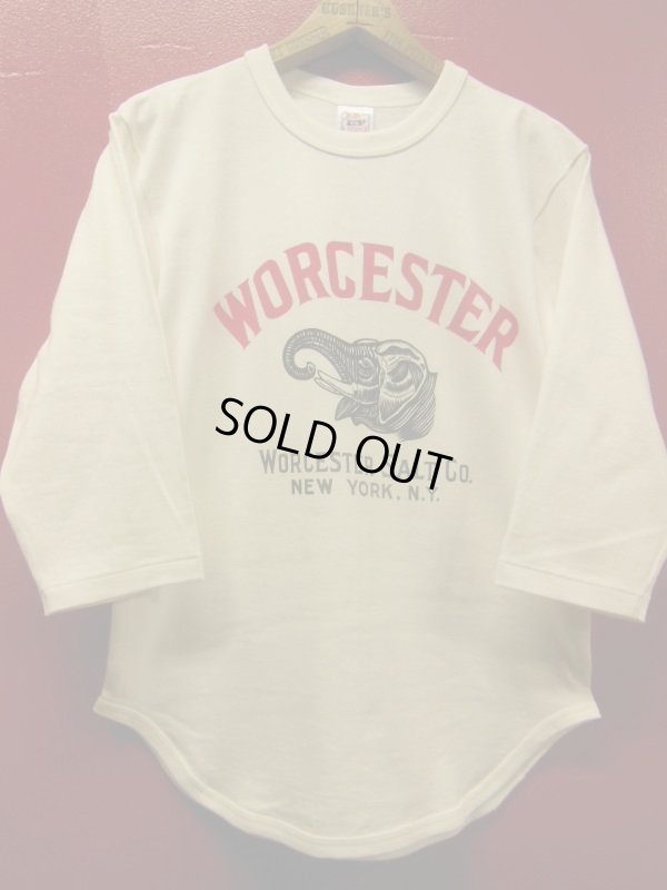 画像3: RAWHIDE "WORCESTER" BASEBALL TEE SHIRT