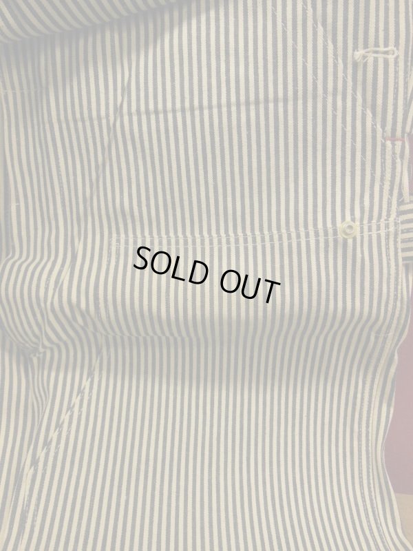 画像8: 1950'S DEADSTOCK PAYDAY EXTRA STRIPE CARPENTERS OVERALLS SZ/44X30