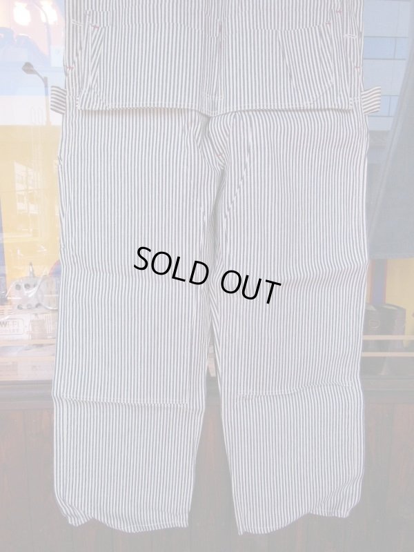 画像15: 1950'S DEADSTOCK PAYDAY EXTRA STRIPE CARPENTERS OVERALLS SZ/44X30
