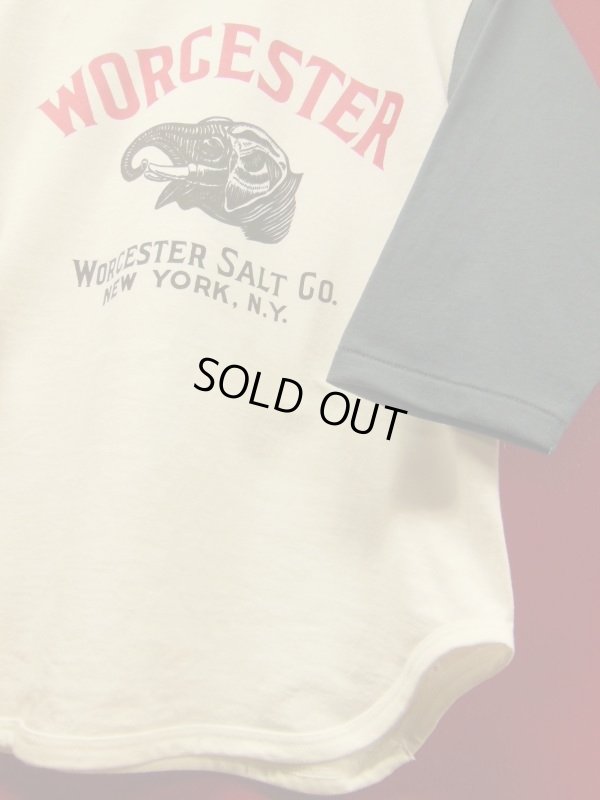 画像9: RAWHIDE "WORCESTER" BASEBALL TEE SHIRT