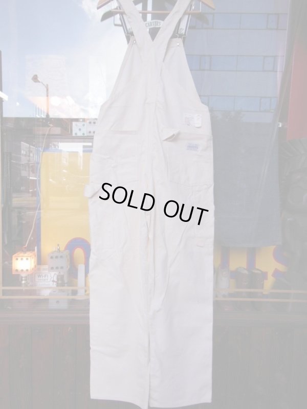 画像9: 1970'S DEADSTOCK CARTER'S W KNEE OVERALLS 36X32/生成りオーバーオール