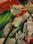 画像13: 1950'S CACMPBELL'S FLOWER PRINTED RAYON HAWAIIAN SHIRT SZ/M