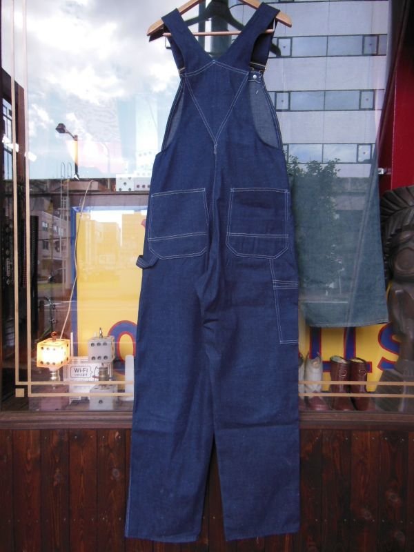 画像15: 1960'S DEADSTOCK SEARS ROEBUCK UNION MADE DENIM BIB OVERALLS SZ/34 X 32