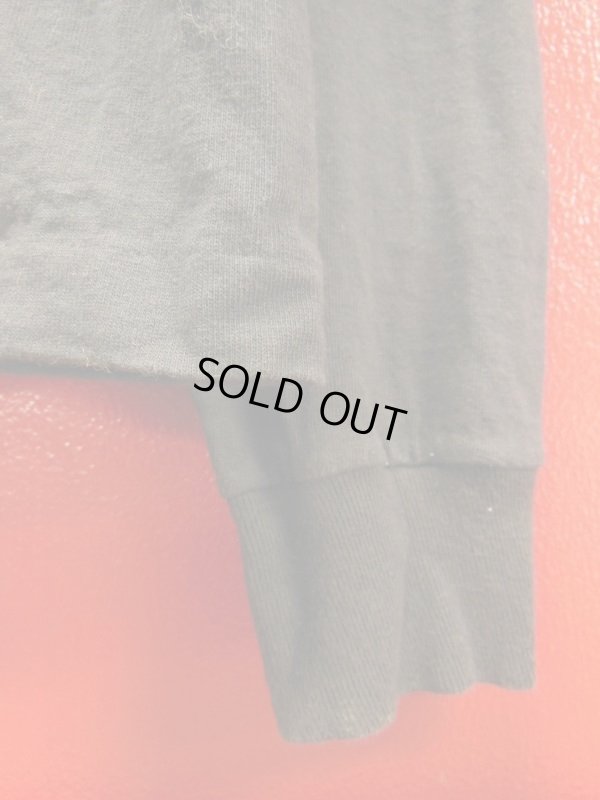 画像6: 80S90S US古着 ビンテージ aワシントン州立大学ハスキーズ長袖Tシャツ/黒/LT