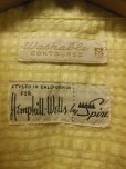 画像4: 1950'S NOS Hemphill-Wells by Spire COTTON-SILK WAFFLE WEAVE L/S SHIRT SZ/M