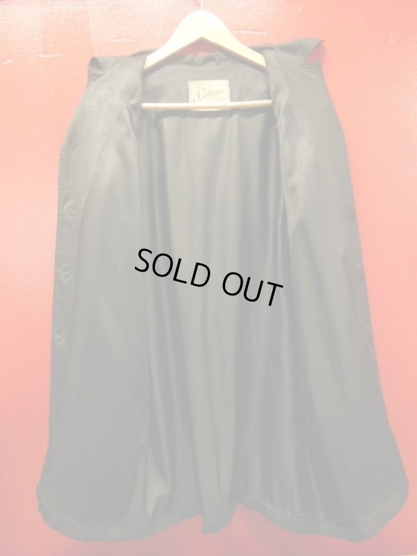 画像7: 1950'S SPORTSWEAR BLACK RAYON HOLLYWOOD JACKET/MEDIUM