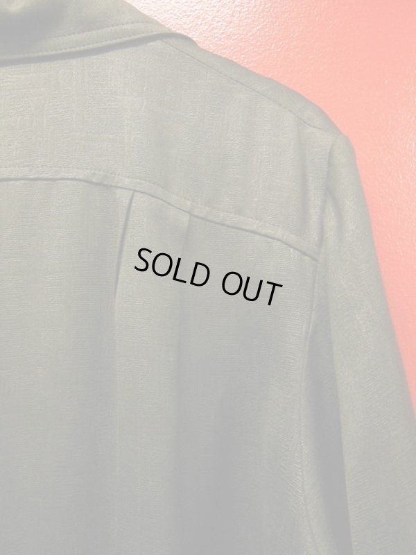 画像6: 1950'S SPORTSWEAR BLACK RAYON HOLLYWOOD JACKET/MEDIUM