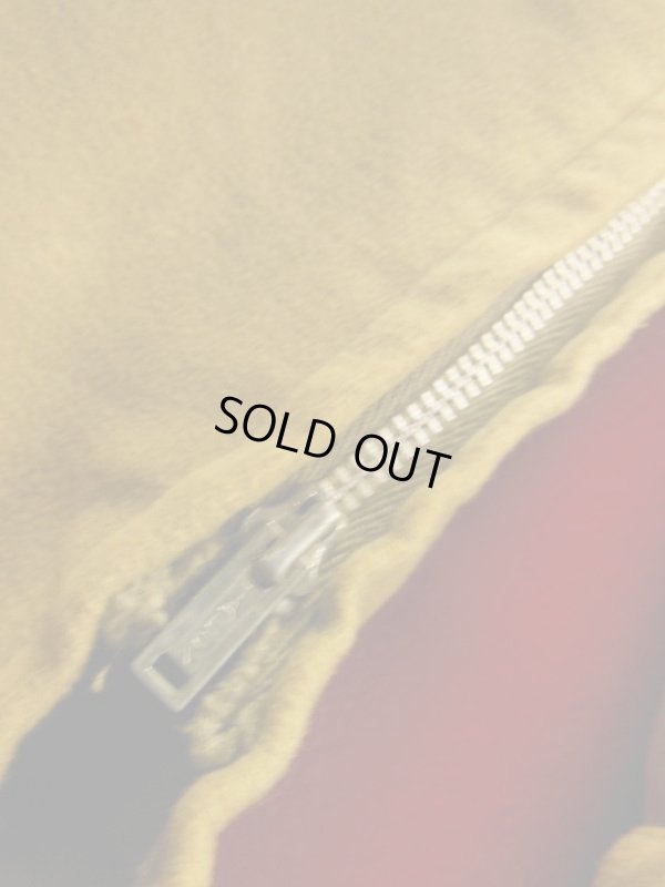 画像9: 1950'S〜 PETERS Whaler COTTON SUEDE LACE UP PULLOVER SHIRT SZ/M