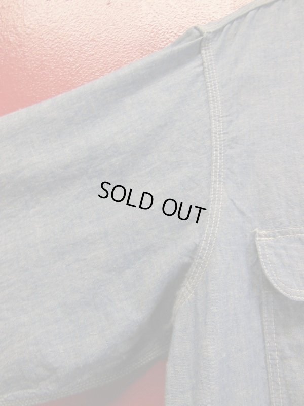 画像10: 1970'S BIG MAC 100% COTTON CHAMBRAY SHIRT/LARGE-XL