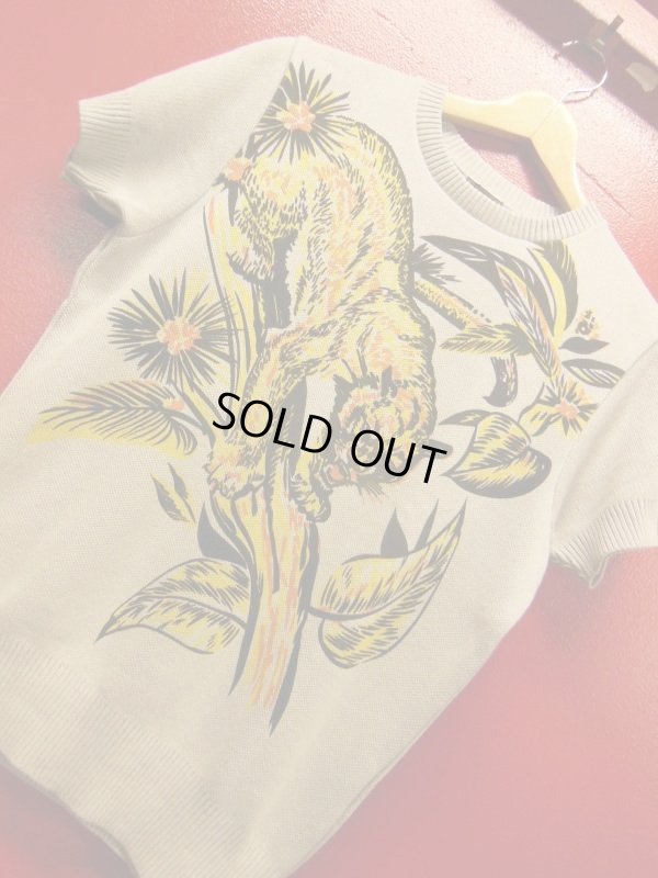 画像4: The GROOVIN HIGH Vintage Style Summer Knit /Panther A248/GRAY