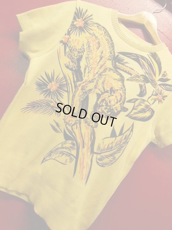 画像7: The GROOVIN HIGH Vintage Style Summer Knit /Panther A248/GRAY