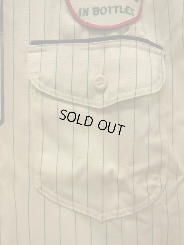 画像8: 1950'S〜 DEADSTOCK LEE COCA-COLA HBT WORK SHIRT SIZE/16-16 1/2 
