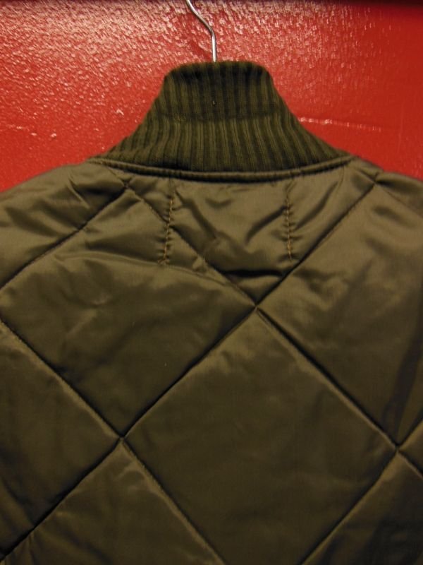 画像12: 1960'S DEADSTOCK WENZEL SPORTSWEAR QUITED NYLON JACKET/DARK BROWN/SZ/MEDIUM