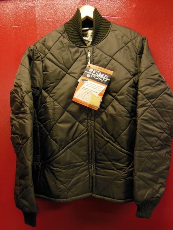 画像5: 1960'S DEADSTOCK WENZEL SPORTSWEAR QUITED NYLON JACKET/DARK BROWN/SZ/MEDIUM