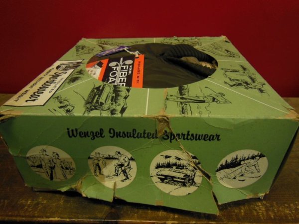 画像3: 1960'S DEADSTOCK WENZEL SPORTSWEAR QUITED NYLON JACKET/DARK BROWN/SZ/MEDIUM