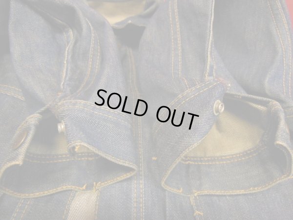 画像14: 1940'S〜 MONTGOMERY WARD 101? BUCKLE BACK DENIM JACKET/32-34