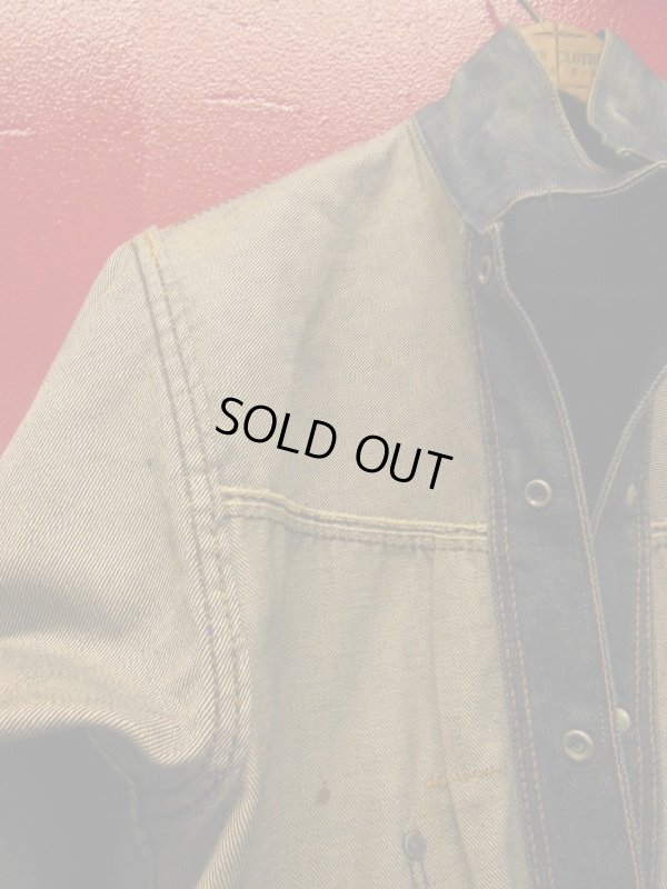 画像16: 1940'S〜 MONTGOMERY WARD 101? BUCKLE BACK DENIM JACKET/32-34