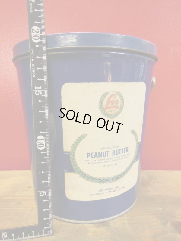 画像3: VINTAGE H.D. LEE MERCANTILE PEANUT BUTTER TIN CAN