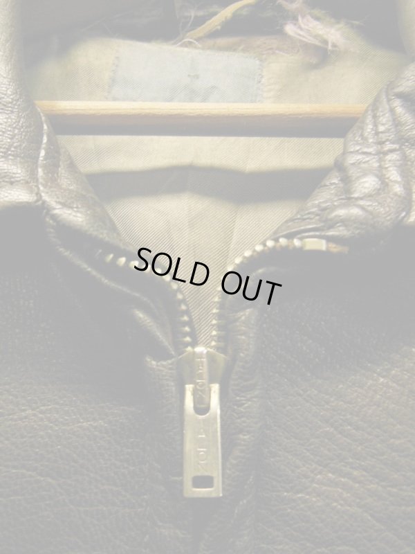 画像4: 1940'S UNKNOWN GOATSKIN SPORTS JACKET/46