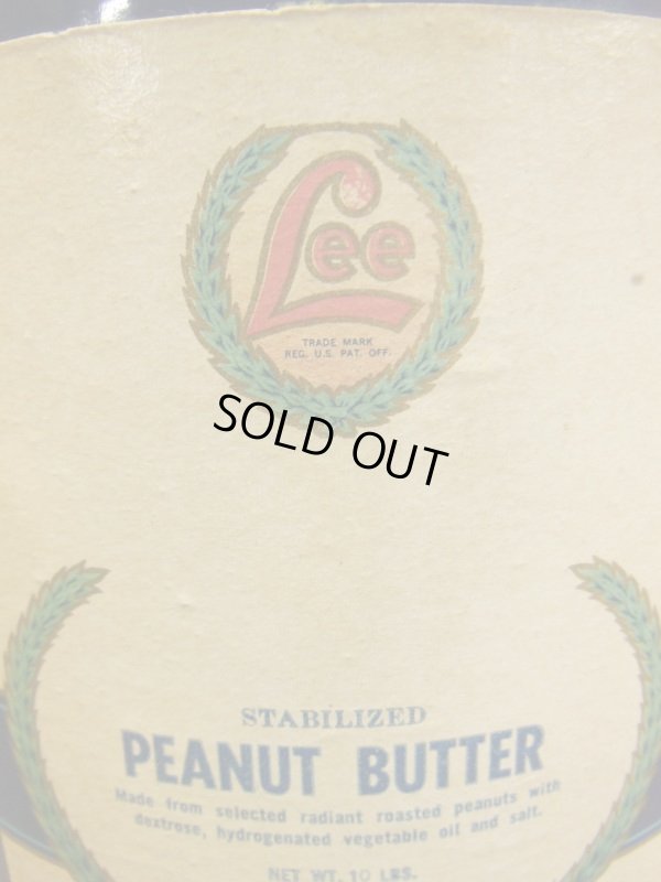 画像4: VINTAGE H.D. LEE MERCANTILE PEANUT BUTTER TIN CAN