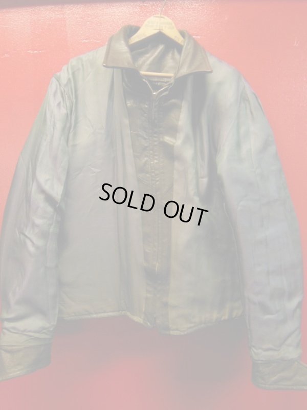 画像17: 1940'S UNKNOWN GOATSKIN SPORTS JACKET/46