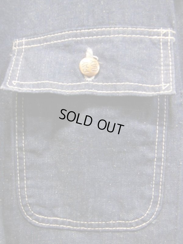 画像5: 1950'S PENNEY'S PAYDAY DENIM COVERALL SIZE/XL
