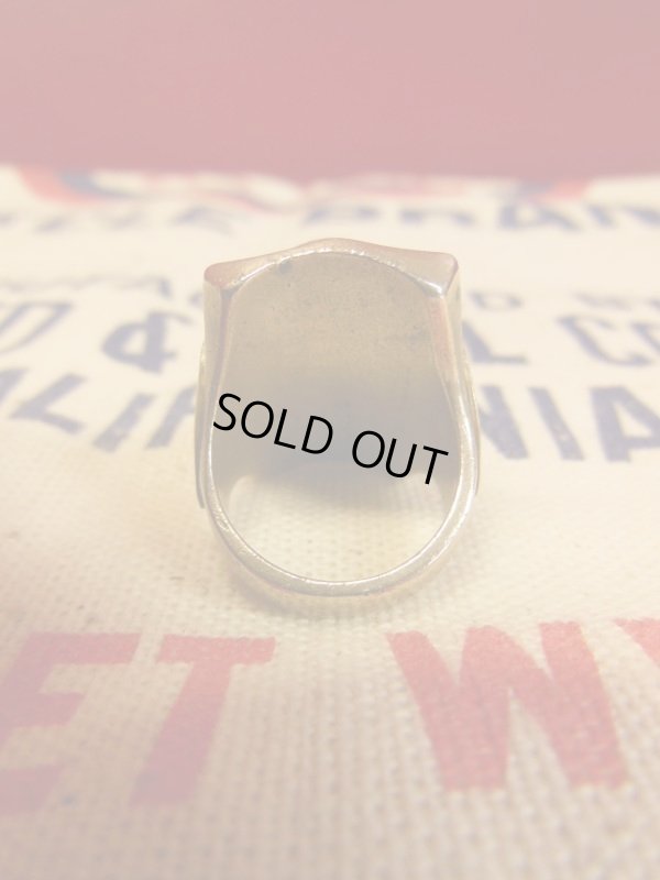 画像5: 1950'S〜 VINTAGE HORSESHHOE MEXICAN RING ビンテージ メキシカン リング/サイズ/12位